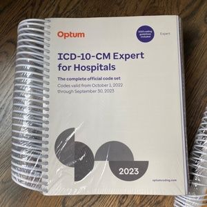 2 COPIES OF   2023 ICD-10-CM and CPT 2023 w/ companion
